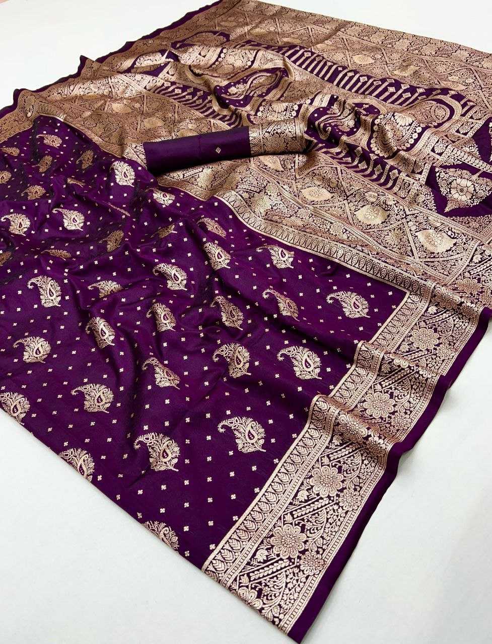 Ynf Soft Silk KESH495 Butti Silk Sarees Wholesale Banarasi Silk Sarees Soft Silk Sarees Banarasi Silk Sarees With Zari Work Manufacturer