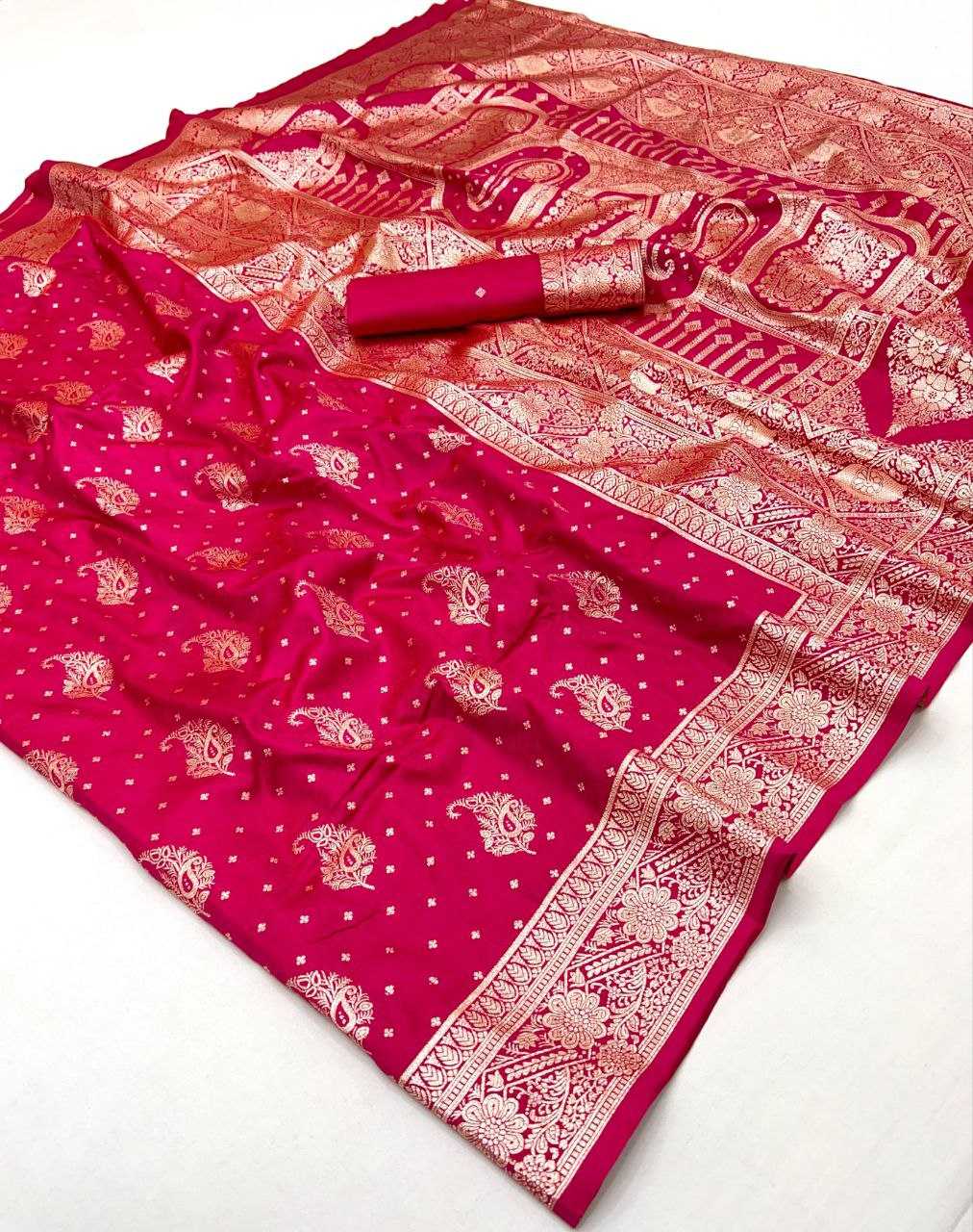 Ynf Soft Silk KESH495 Butti Silk Sarees Wholesale Banarasi Silk Sarees Soft Silk Sarees Banarasi Silk Sarees With Zari Work Manufacturer