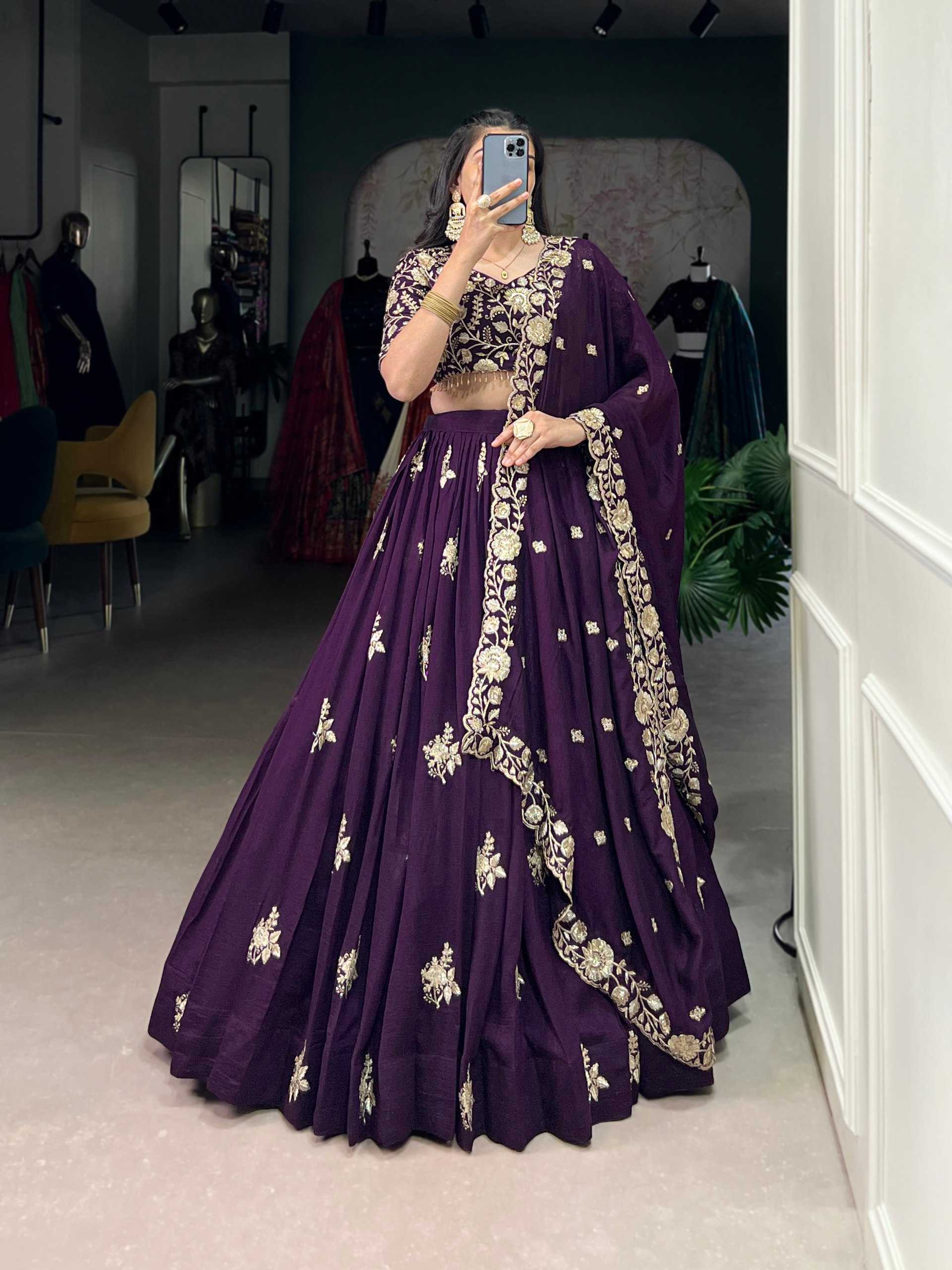 Ynf Vichitra Silk KESH134 1439 Lehengas Wedding Collections Festive Collections Wholesale Silk Lehenga Lehenga With Dupatta Lehenga With Blouse Manufacturer