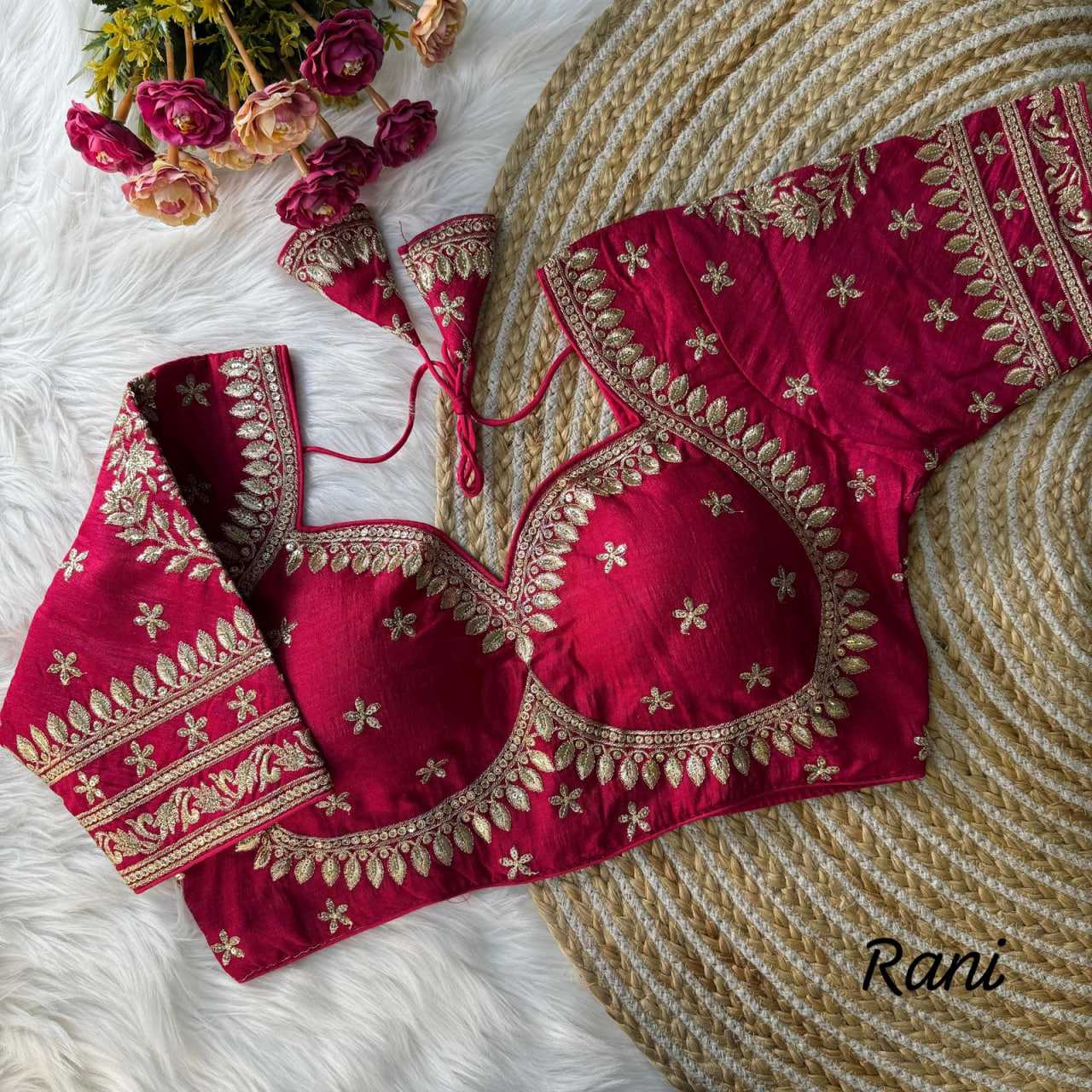Ynf Vichitra Silk KESH426 221 Readymade Blouses Wedding Collections Festive Collections Wholesale Sequence Embroidery Blouse Party Wear Blouse Silk Blouse Manufacturer