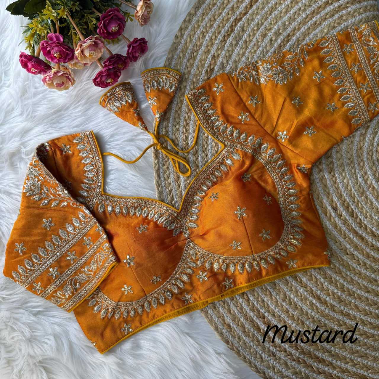 Ynf Vichitra Silk KESH426 221 Readymade Blouses Wedding Collections Festive Collections Wholesale Sequence Embroidery Blouse Party Wear Blouse Silk Blouse Manufacturer