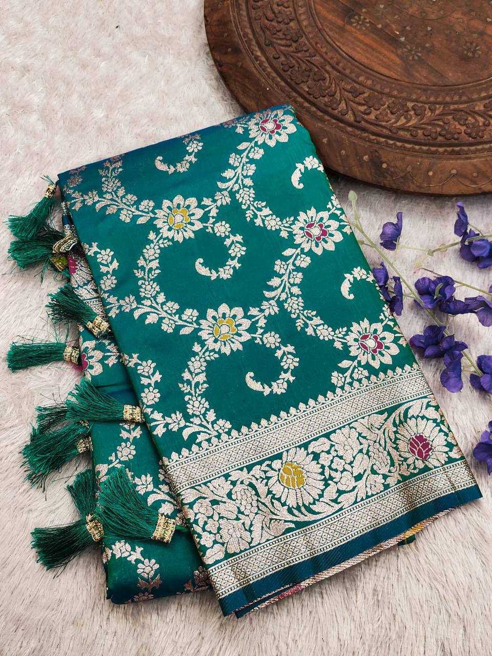 Ynf Banarasi Soft Silk RIN150 Banarasi-6 Sarees Silk Sarees Festive Collections Wholesale Banarasi Silk Sarees Traditional Silk Sarees Silk Sarees With Blouse Manufacturer