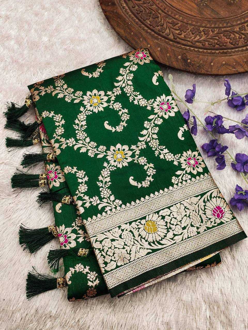 Ynf Banarasi Soft Silk RIN150 Banarasi-6 Sarees Silk Sarees Festive Collections Wholesale Banarasi Silk Sarees Traditional Silk Sarees Silk Sarees With Blouse Manufacturer