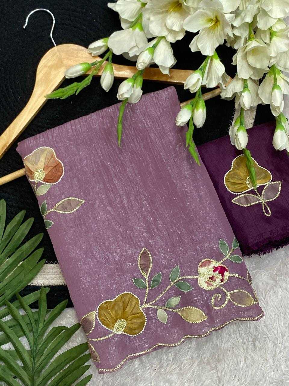 Ynf Chiffon KESH514 PHOOL Sarees Wholesale Designer Sarees Hand Work Sarees Manufacturer