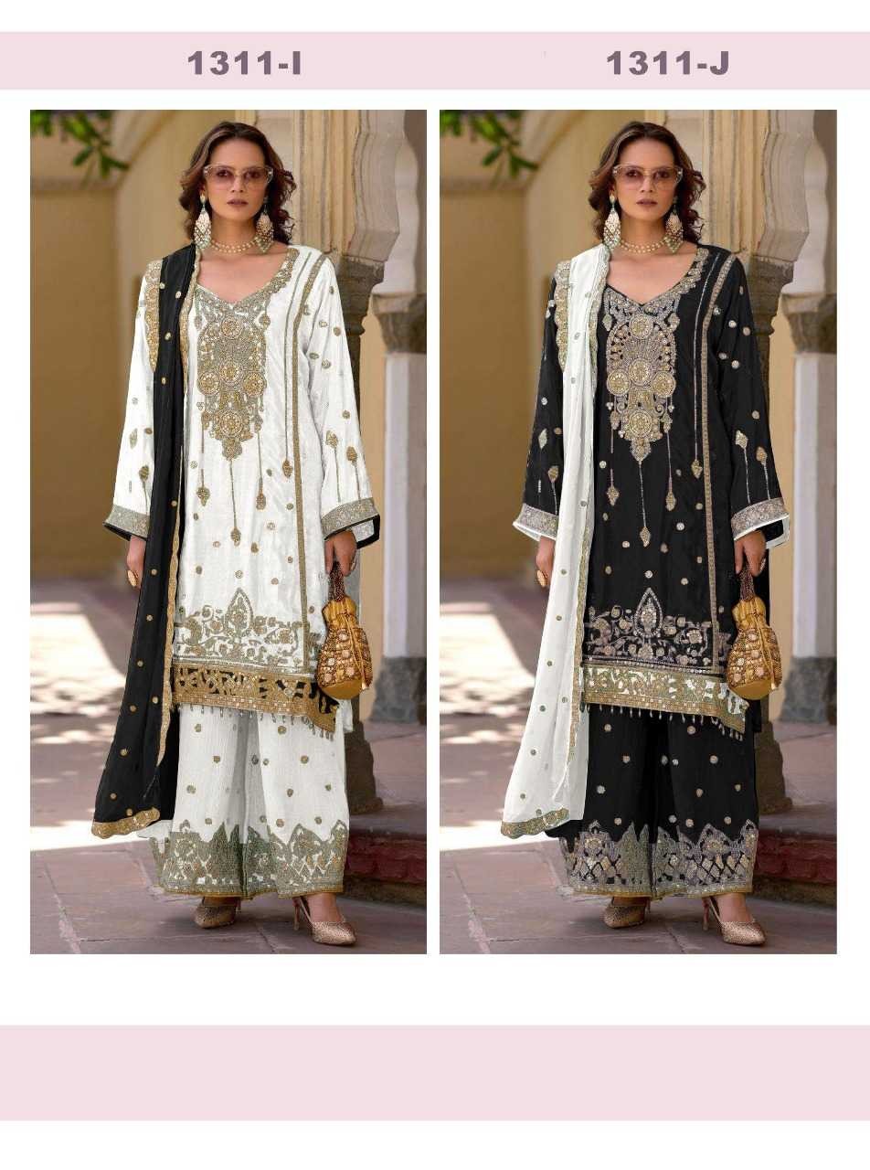 Ynf Chinon RIN197 4878 Suits & Dresses Wholesale Embroidery Suits Party wear suits Designer Suits Manufacturer