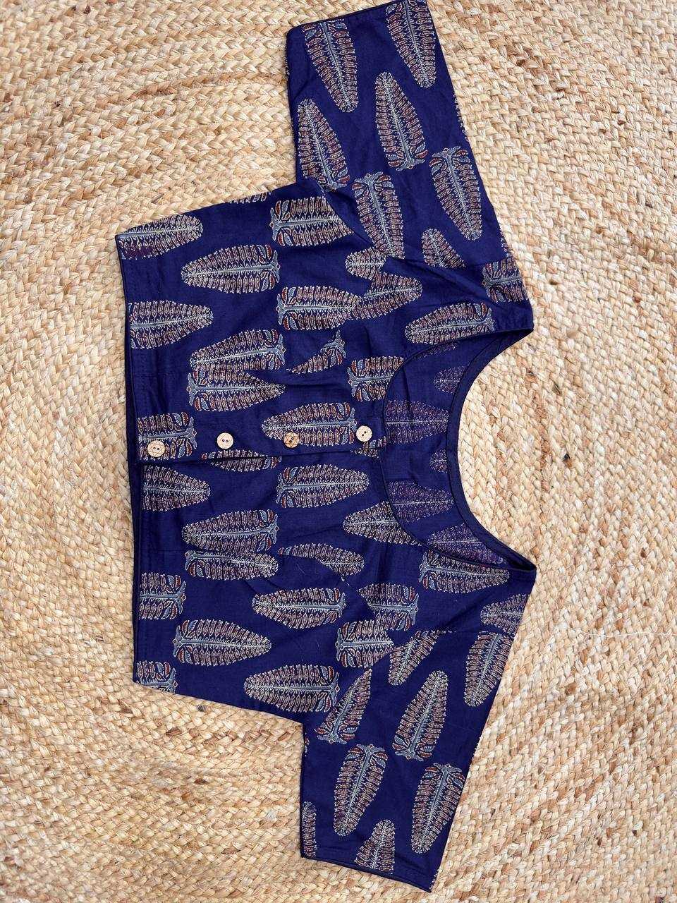 Ynf Cotton KESH437 JUMIA Readymade Blouses Wholesale Printed Blouse Designer Blouse Cotton Blouse Manufacturer