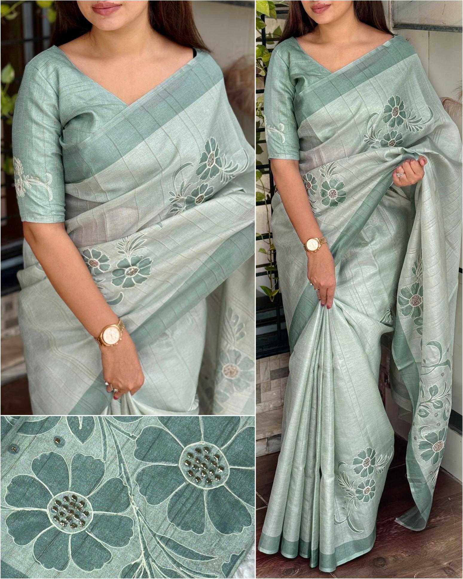 Ynf Cotton KESH500 Coorg Sarees Wholesale Designer Sarees Party Wear Sarees Cotton Linen Sarees Manufacturer