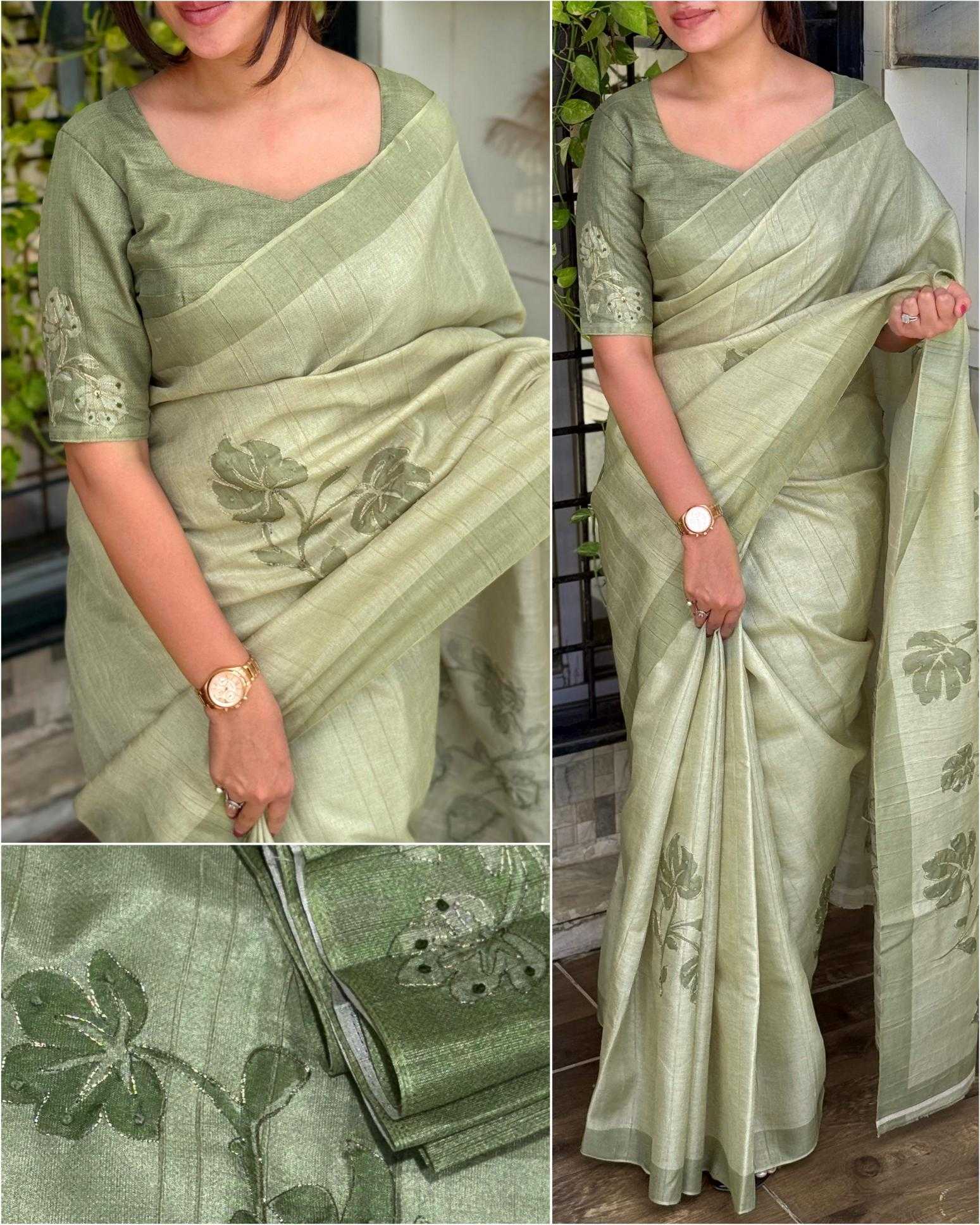 Ynf Cotton KESH500 Coorg Sarees Wholesale Designer Sarees Party Wear Sarees Cotton Linen Sarees Manufacturer
