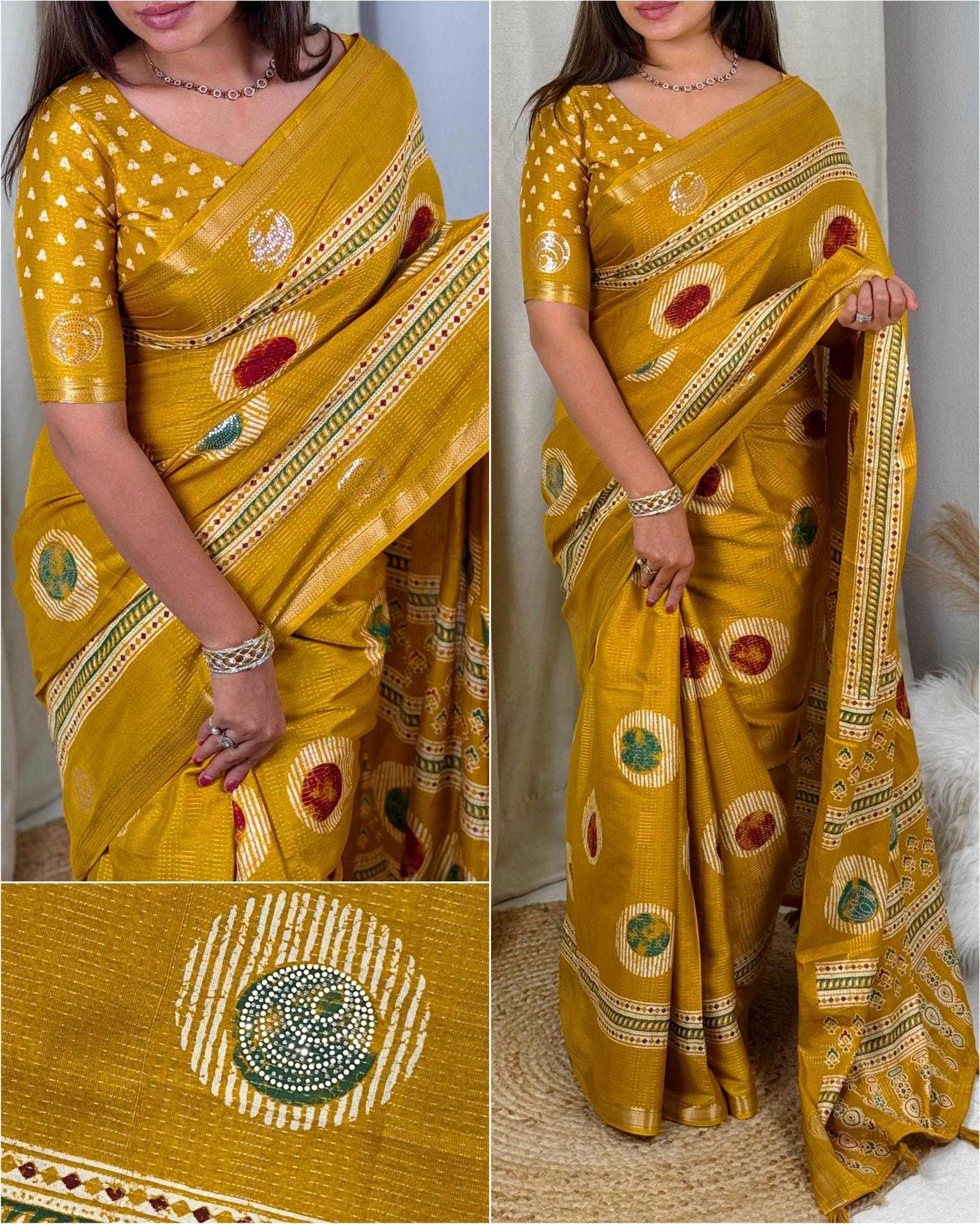 Ynf Cotton KESH500 Sushma Sarees Wholesale Jacquard Saree Zari Border Sarees Cotton Sarees Manufacturer