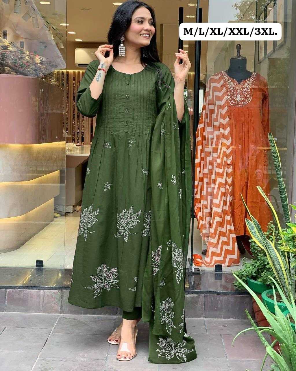 Ynf Cotton KESH536 COTTON Kurti Wholesale Designer Kurtis Anarkali Kurtis Flared Kurtis Manufacturer