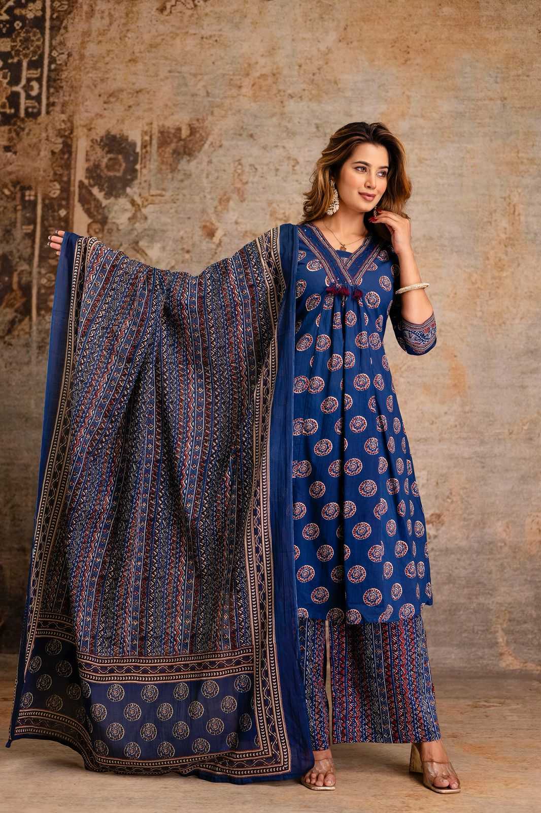 Ynf Cotton RIN190 SL Setwise Collections Wholesale Kurtis Catalogs Manufacturer