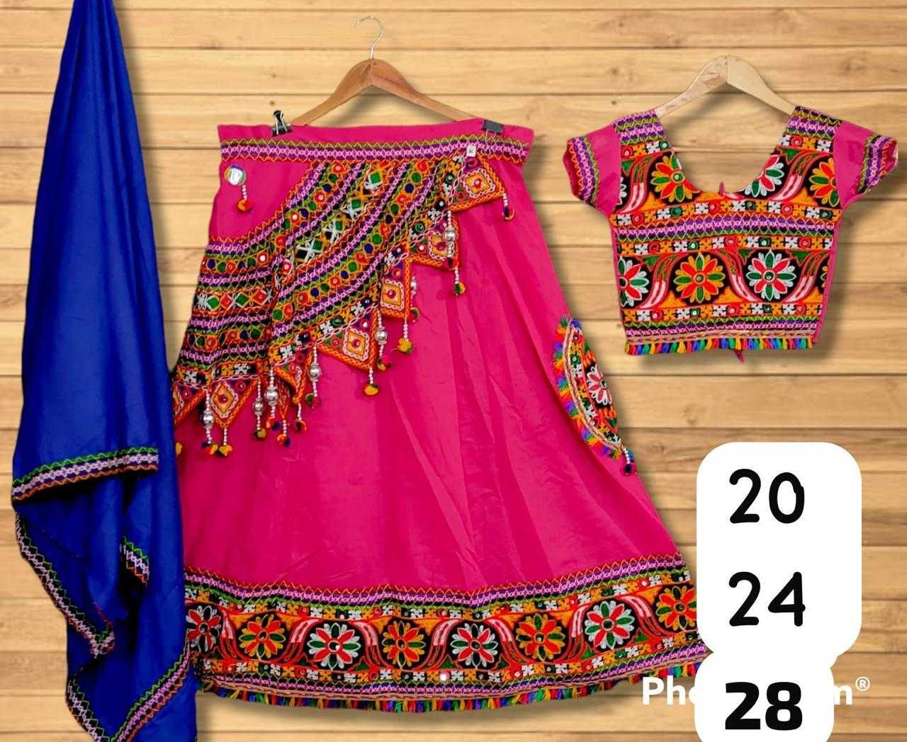 Ynf Cotton RIN235 E~F Kids Wear Festive Collections Wholesale Kids Lehenga Kids Navratri Outfits Baby Girl Lehenga Manufacturer