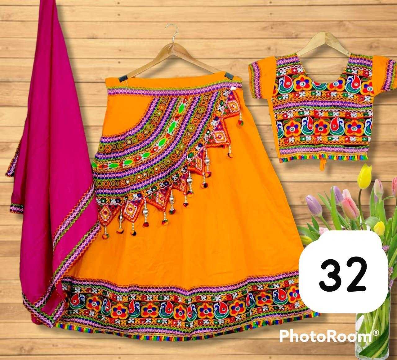 Ynf Cotton RIN235 E~F Kids Wear Festive Collections Wholesale Kids Lehenga Kids Navratri Outfits Baby Girl Lehenga Manufacturer