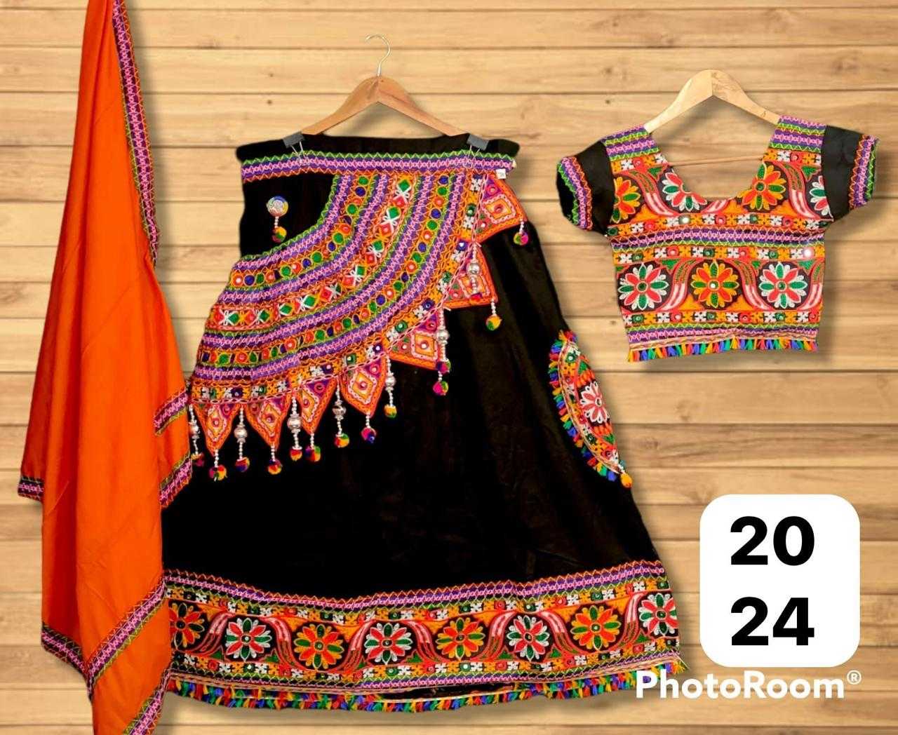 Ynf Cotton RIN235 E~F Kids Wear Festive Collections Wholesale Kids Lehenga Kids Navratri Outfits Baby Girl Lehenga Manufacturer