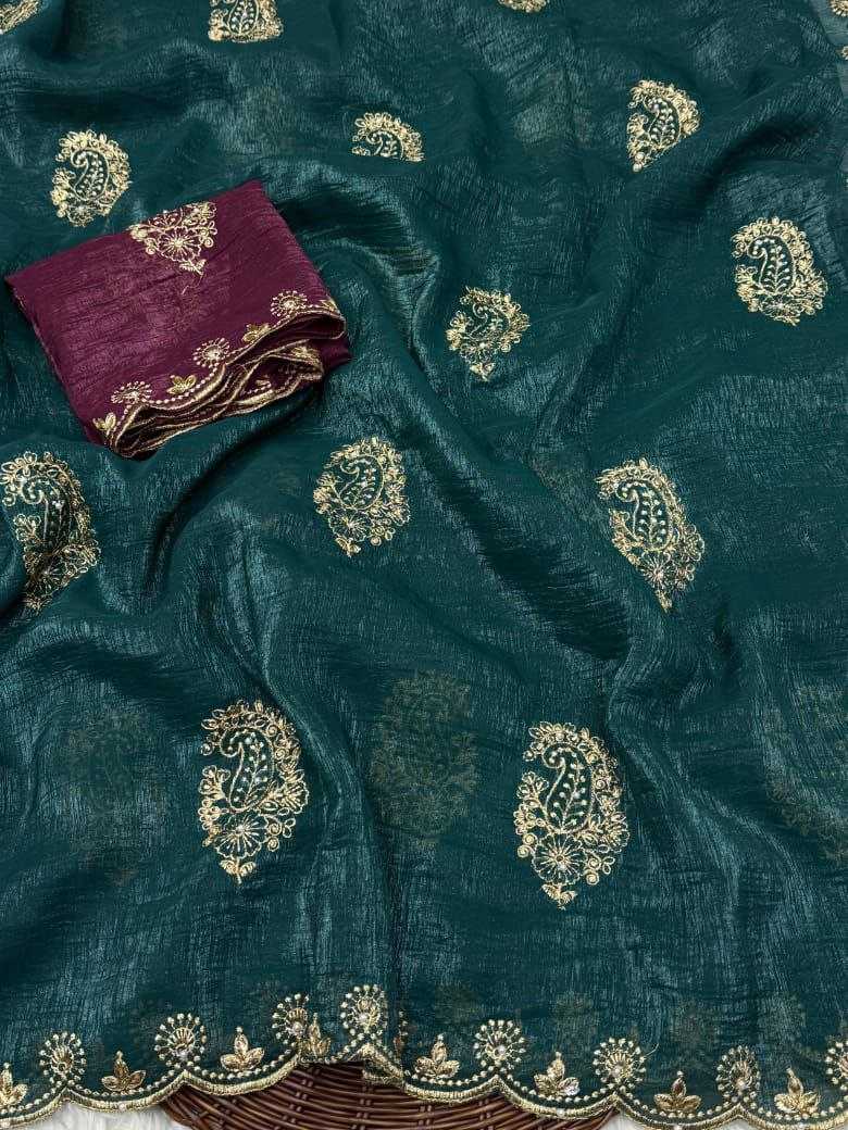 Ynf Crunchi RIN171 904 Sarees Wholesale Party Wear Sarees Fancy Sarees Silk Sarees Manufacturer