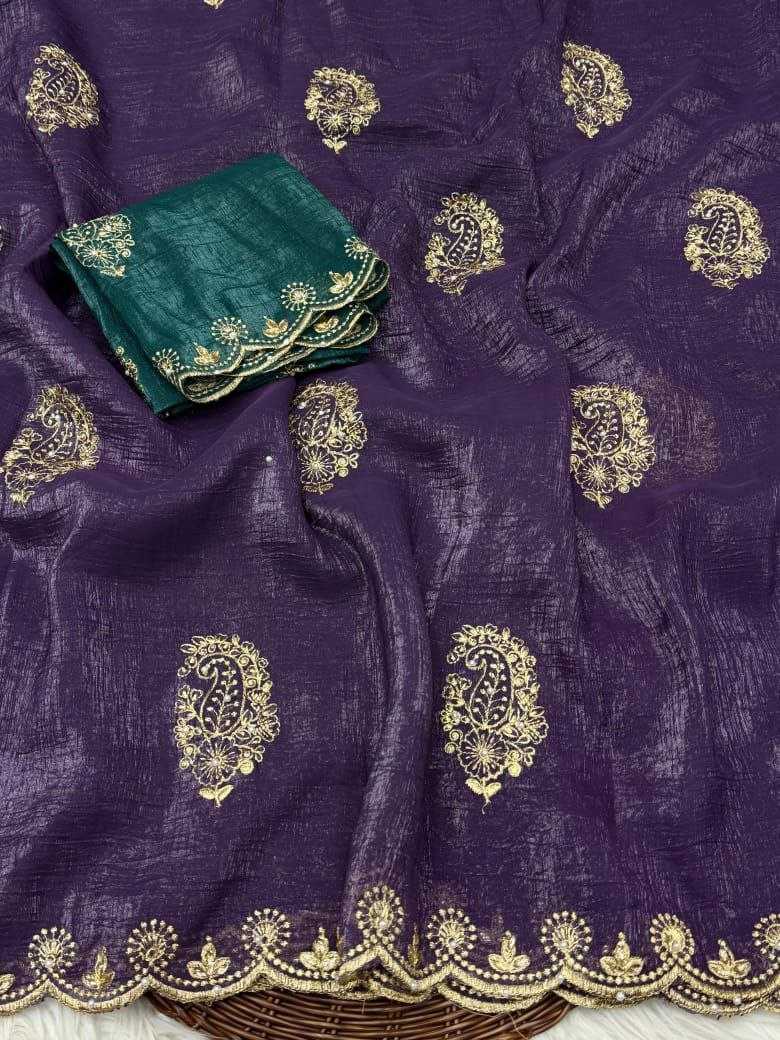 Ynf Crunchi RIN171 904 Sarees Wholesale Party Wear Sarees Fancy Sarees Silk Sarees Manufacturer