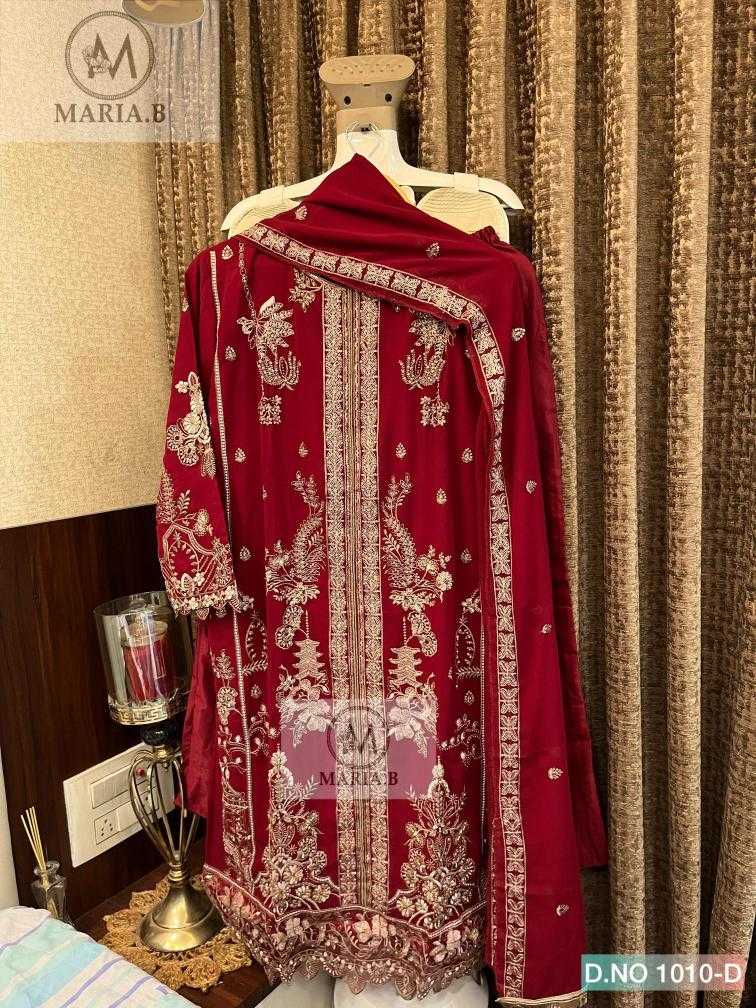 Ynf Georgette KESH444 MARIA.B-1010 Suits & Dresses Wholesale Embroidery Suits Georgette Suit Designer Suits Manufacturer