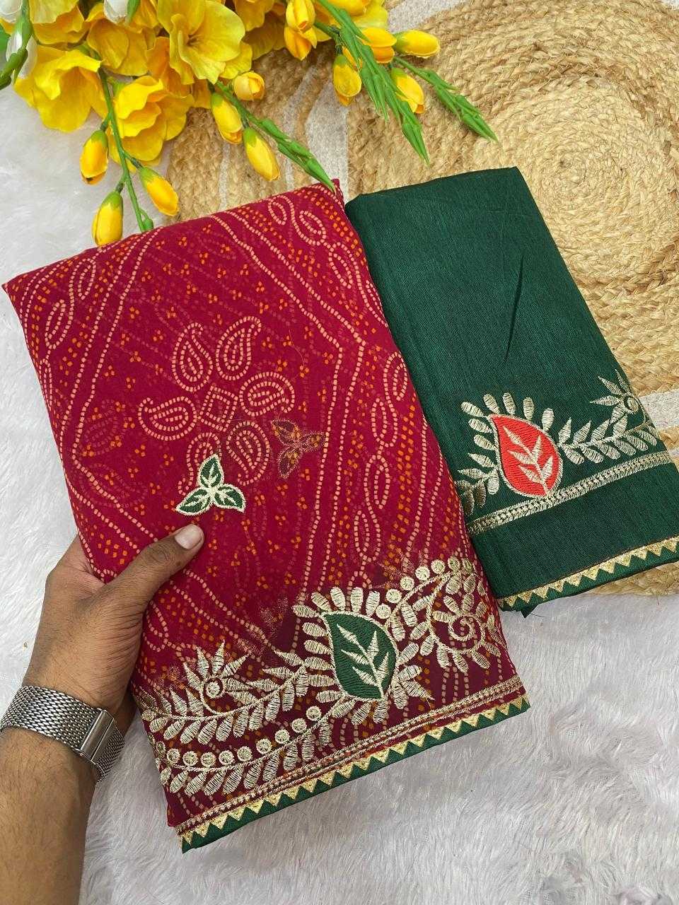 Ynf Georgette KESH514 HUMAIR Sarees Wholesale Designer Sarees Embroidered Sarees Manufacturer