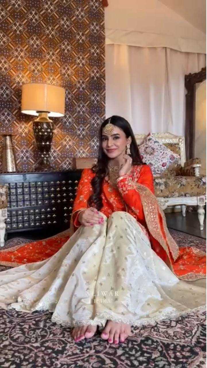Ynf Georgette KESH523 064 Suits & Dresses Wholesale Sharara Salwar Suits Embroidery Suits Georgette Suit Manufacturer