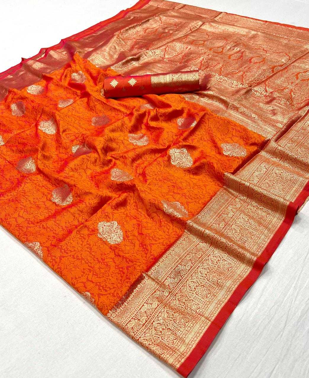 Ynf Handloom Silk KESH519 RAJTEX-KARNIVAL - GOLD Silk Sarees Wholesale Handloom Sarees Designer Silk Sarees Silk Sarees For Weddings Manufacturer