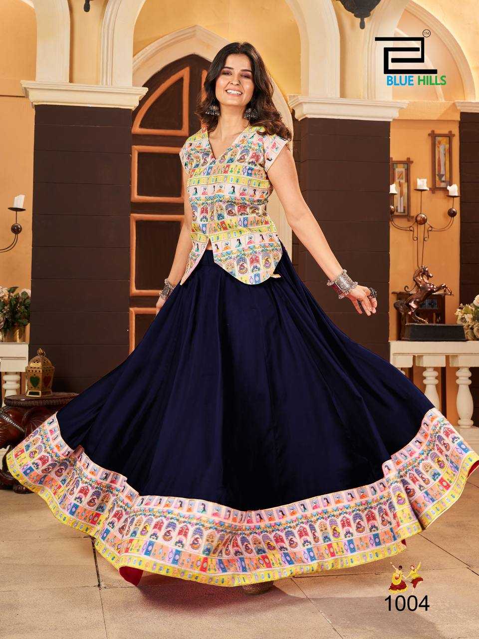 Ynf Heavy Rayon RIN125 Festival Nights 2025 Lehengas Wholesale Traditional Lehenga Manufacturer