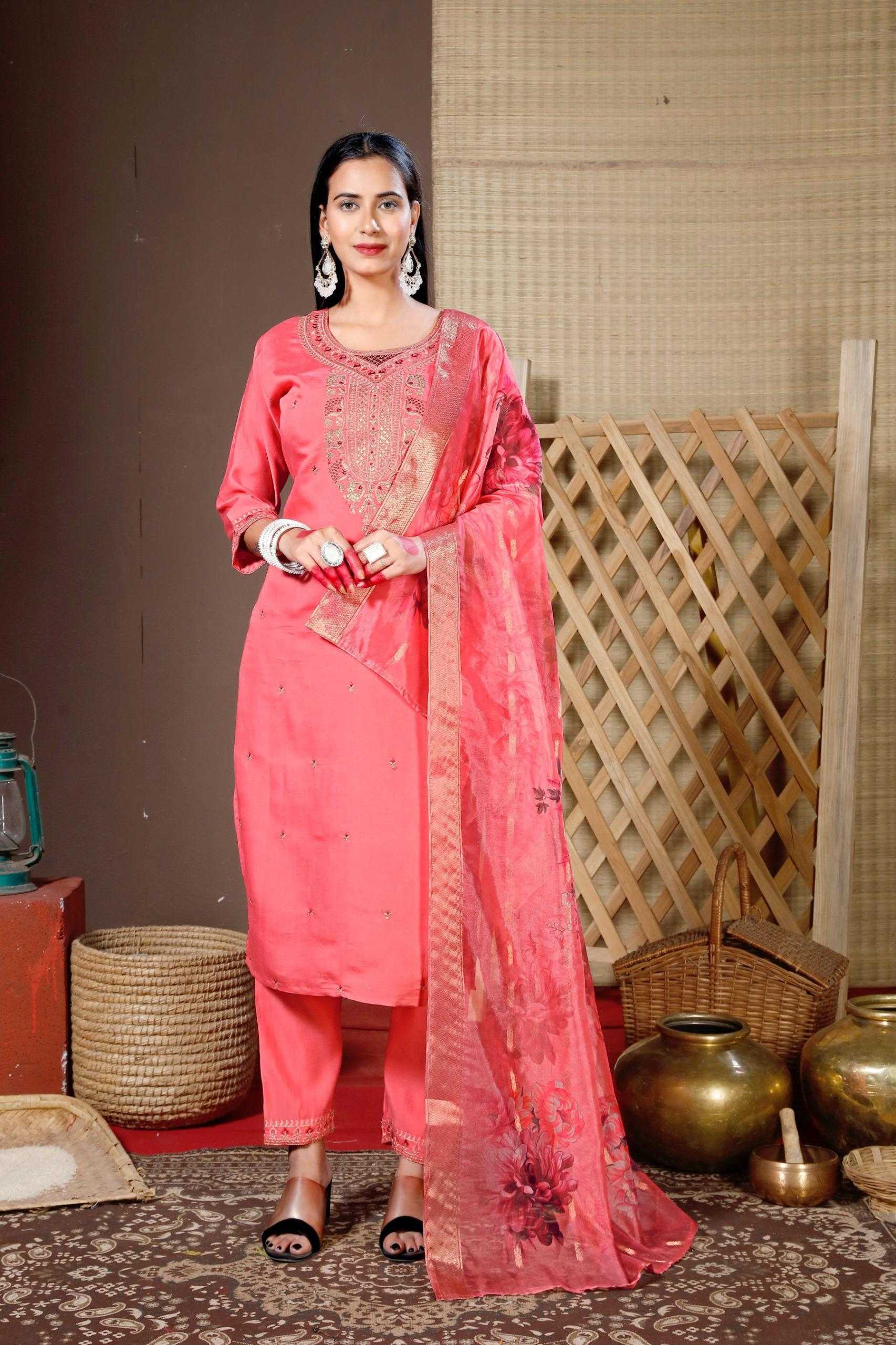 Ynf Heavy Roman Silk RIN190 ANTIQUE Setwise Collections Wholesale Dresses & Suits Catalogs Manufacturer