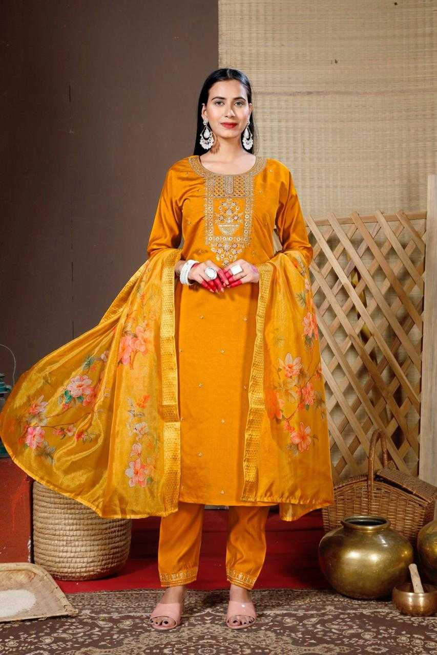 Ynf Heavy Roman Silk RIN190 ANTIQUE Setwise Collections Wholesale Dresses & Suits Catalogs Manufacturer