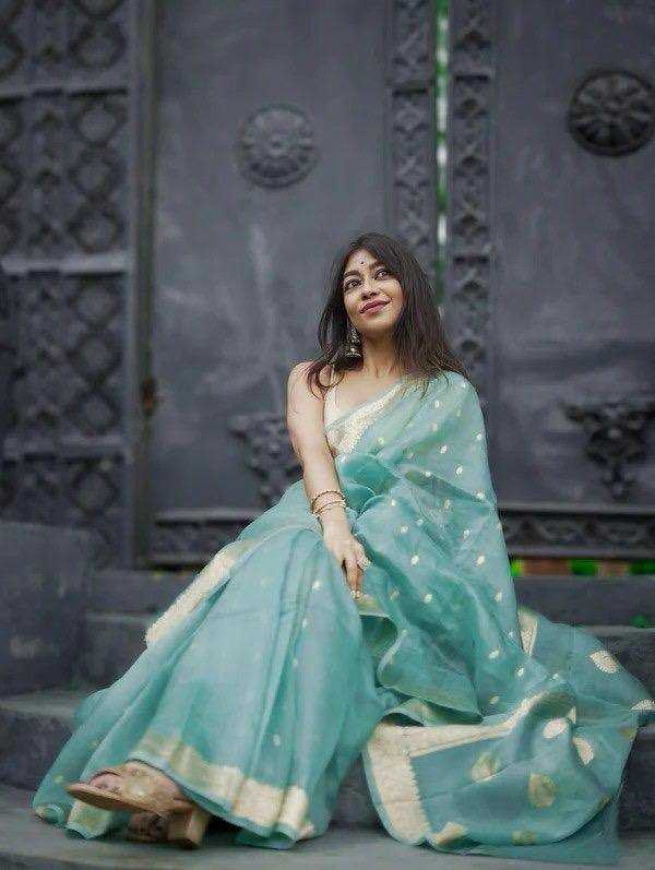 Ynf Linen KESH534 6040 Sarees Wholesale Designer Sarees Party Wear Sarees Jacquard Saree Manufacturer