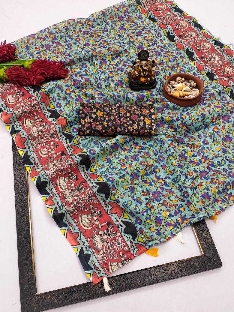 Ynf Linen RIN183 LINEN Sarees Wholesale Designer Sarees Printed Sarees Ikkat Saree Manufacturer