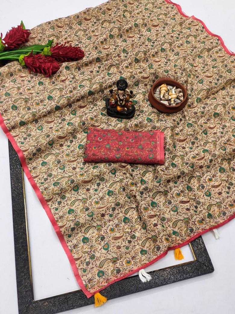 Ynf Linen RIN183 LINEN Sarees Wholesale Designer Sarees Printed Sarees Ikkat Saree Manufacturer