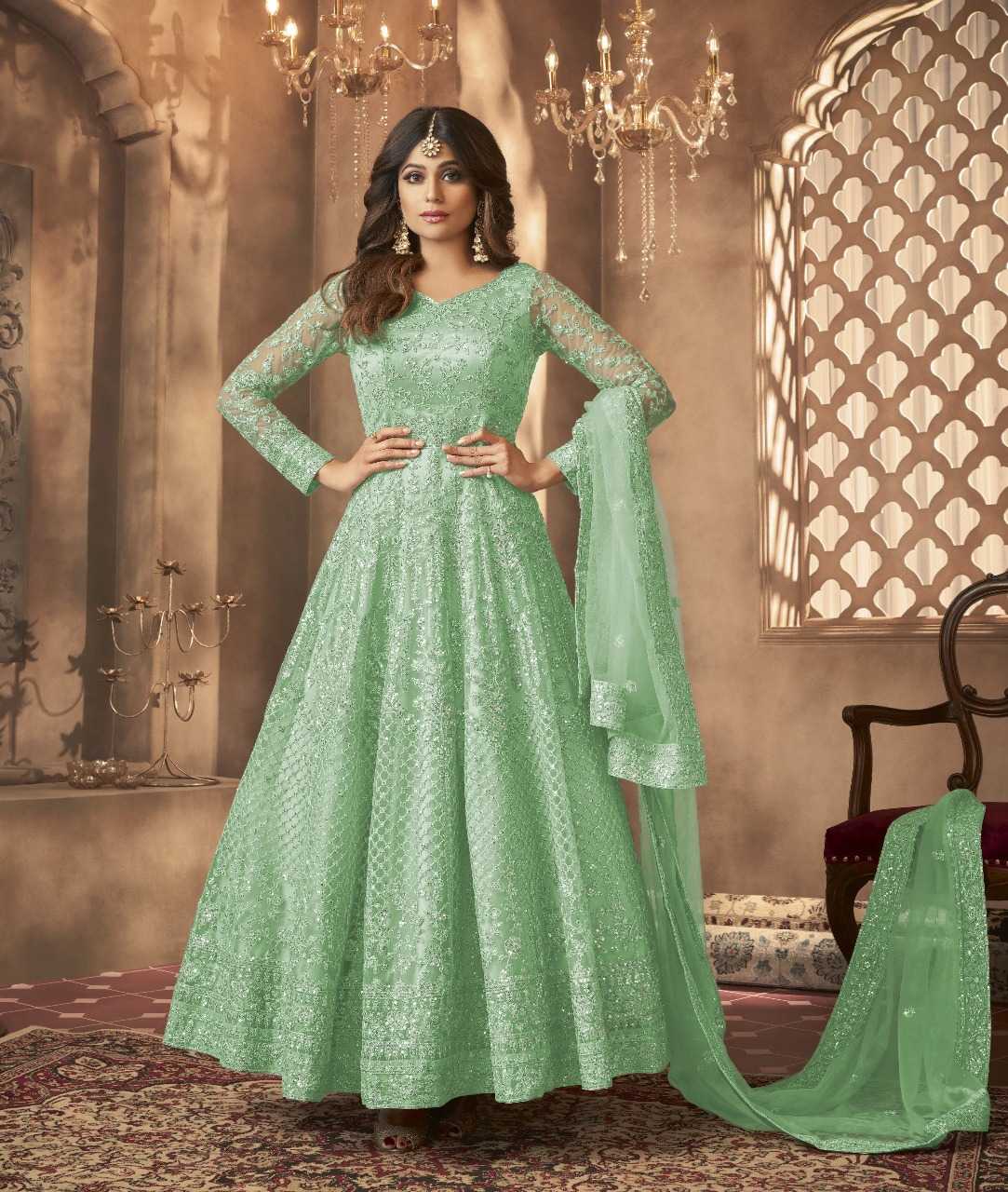 Ynf Net RIN197 4904 Suits & Dresses Wholesale Party wear suits Net Suit Designer Suits Manufacturer