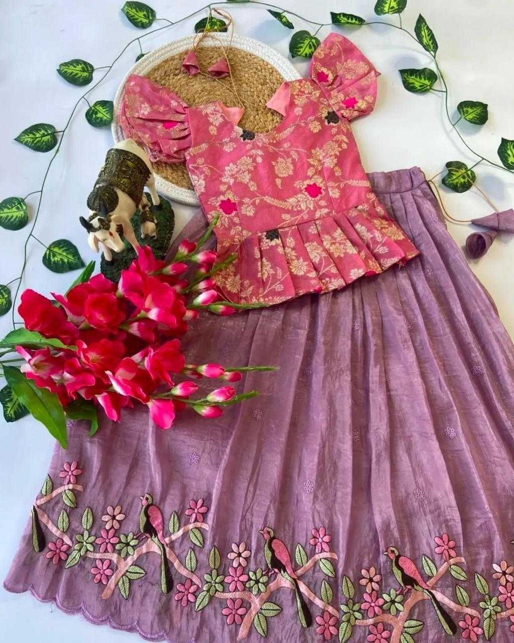 Ynf Nylon KESH503 8077 Kids Wear Wholesale Kids Lehenga Kids Lehenga Choli Baby Girl Lehenga Manufacturer
