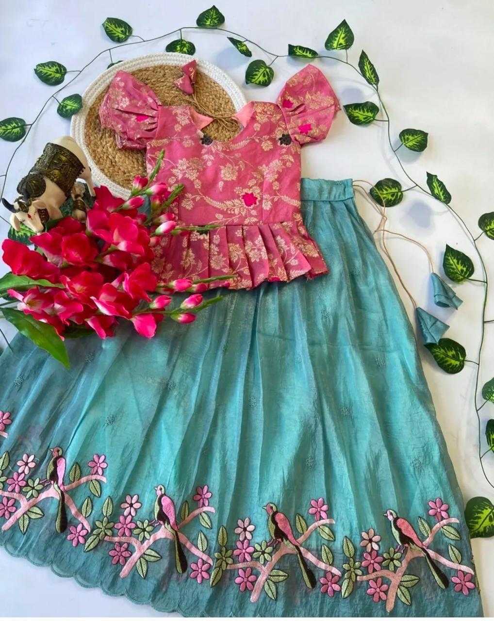 Ynf Nylon KESH503 8077 Kids Wear Wholesale Kids Lehenga Kids Lehenga Choli Baby Girl Lehenga Manufacturer