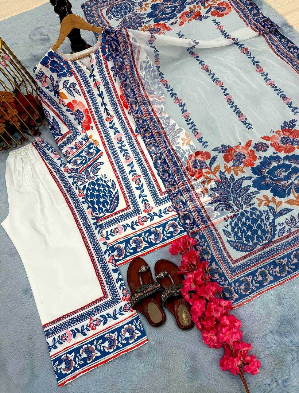 Ynf Pure Crepe KESH141 1113 Western Wears Wholesale Co-ord Set Manufacturer