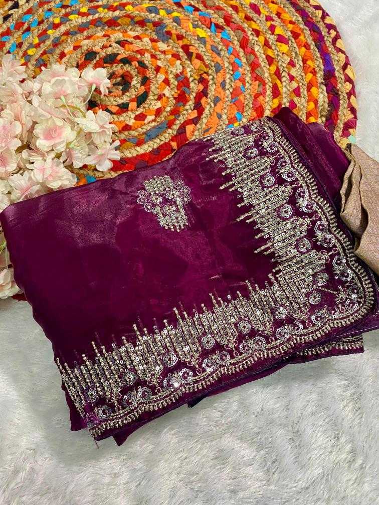 Ynf Pure Silk RIN164 Jimmy Choo Silk Sarees Wholesale Party Wear Silk Sarees Designer Silk Sarees Silk Sarees For Weddings Manufacturer