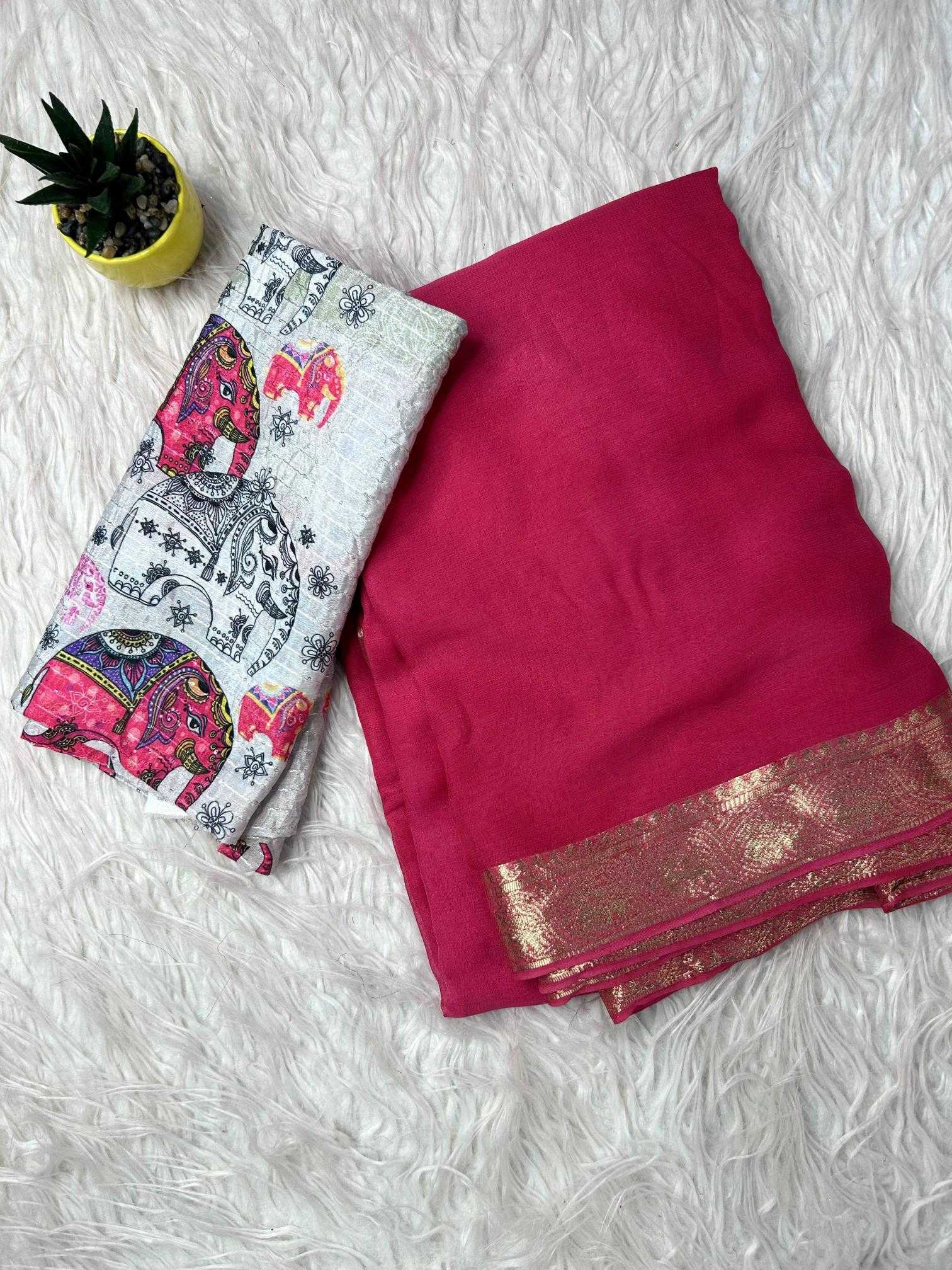 Ynf Pure Viscos RIN178 LALAYAM Sarees Wholesale Designer Sarees Georgette Sarees Viscose Saree Manufacturer