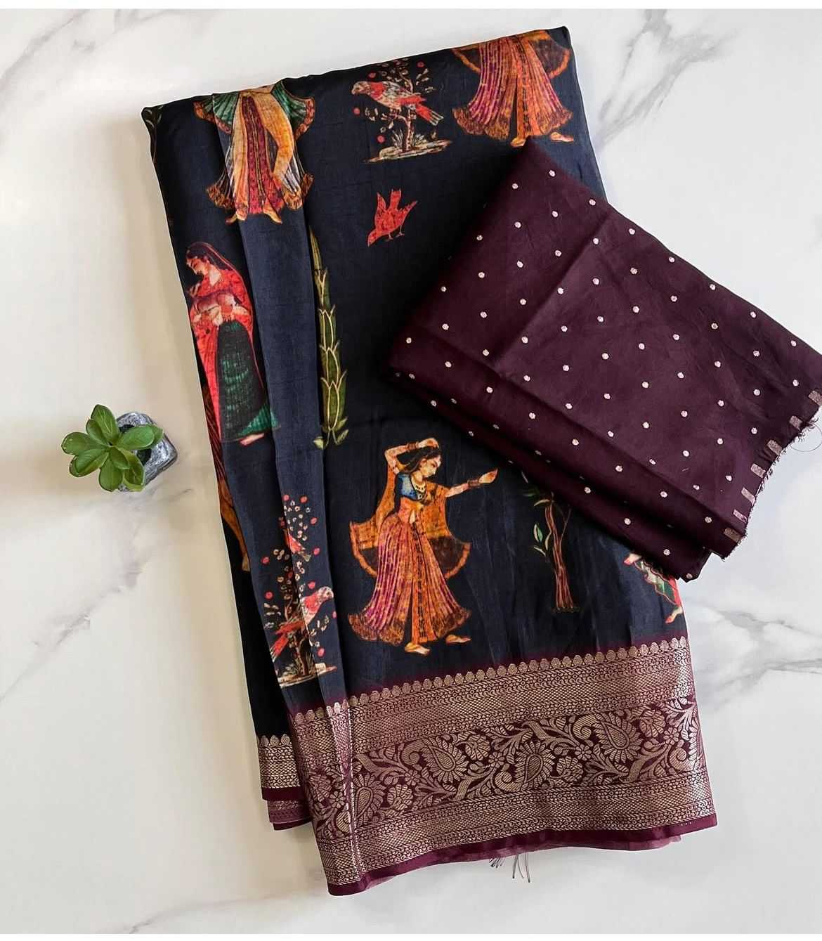 Ynf Pure Viscos RIN203 WHISPER Sarees Wholesale Printed Sarees Kalamkari Sarees Viscose Saree Manufacturer