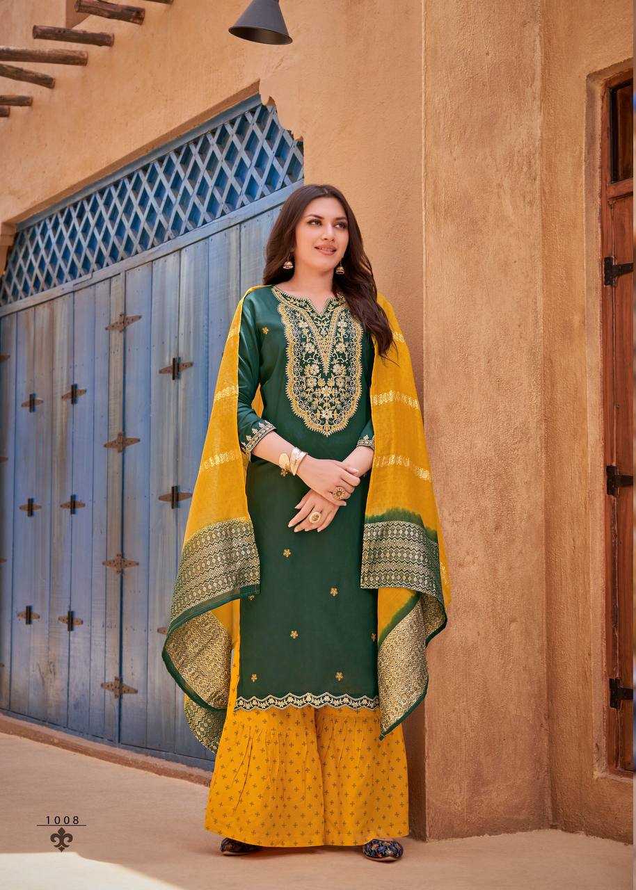 Ynf Rayon RIN131 1001 Suits & Dresses Plus Size Collections Wholesale Sharara Salwar Suits Embroidery Suits Manufacturer