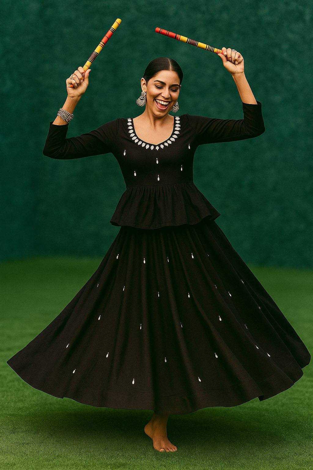 Ynf Reyon Cotton RIN188 KEIDYA Lehengas Wholesale Embroidered Lehenga Mirror Work Lehenga Manufacturer