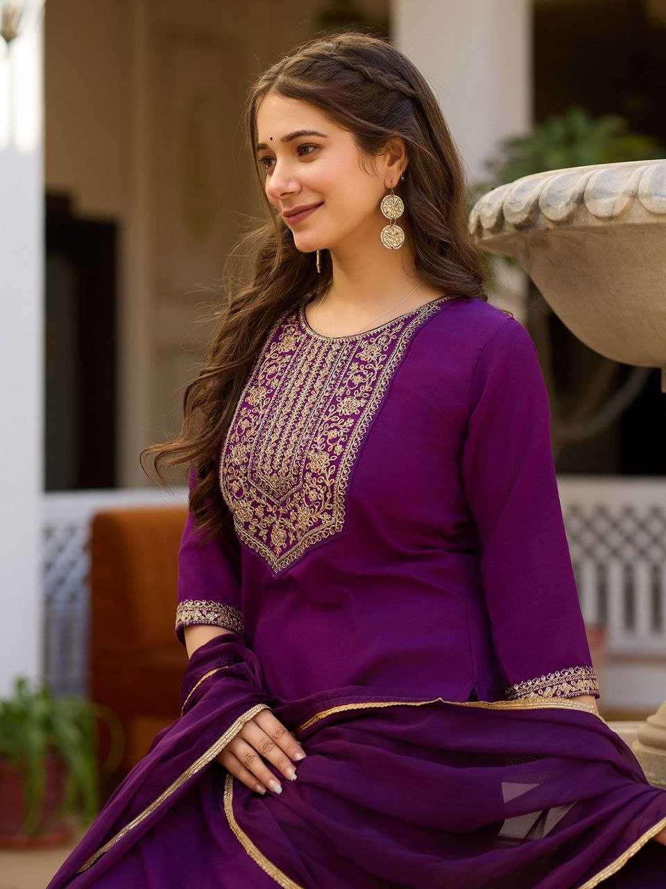 Ynf Slub Reyon KESH529 629 Suits & Dresses Wedding Collections Festive Collections Wholesale Ladies Suits Embroidery Suits Wedding Outfits Manufacturer
