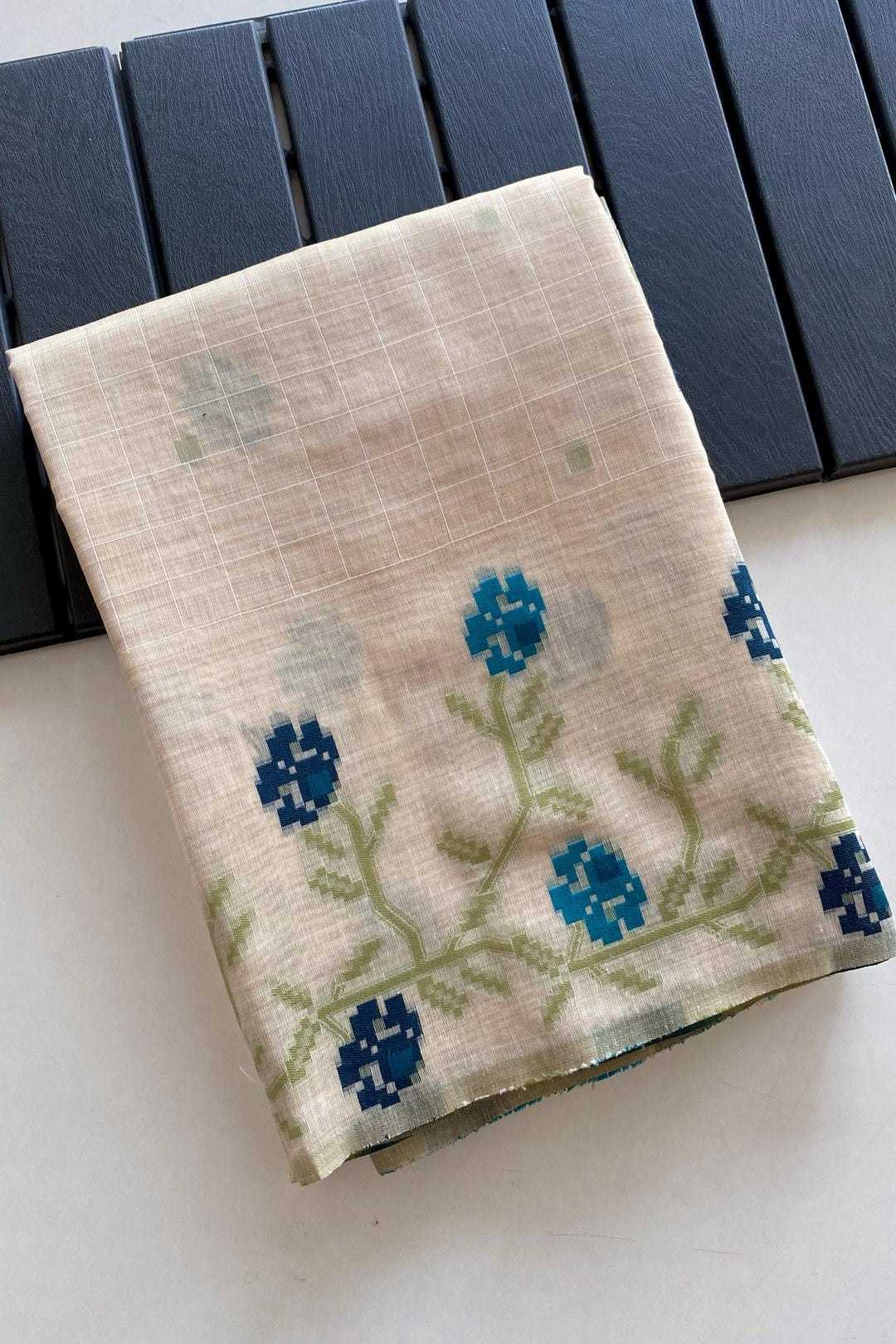 Ynf Soft Cotton KESH532 MUGA COTTON CHECKS 6 Sarees Wholesale Traditional Sarees Cotton Sarees Manufacturer