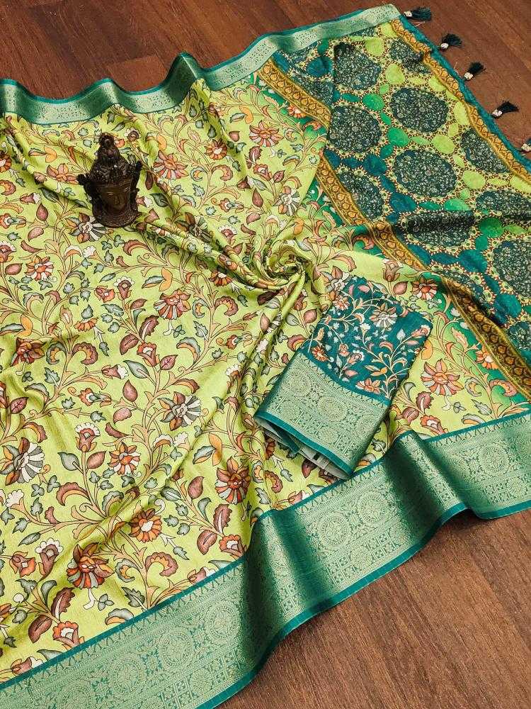 Ynf Soft Silk RIN118 INU Silk Sarees Wholesale Traditional Silk Sarees Printed Silk Saree Zari Border Silk Sarees Manufacturer