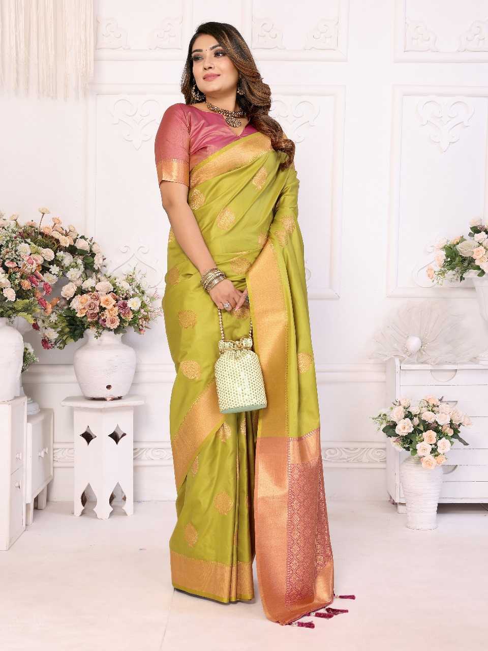 Ynf Soft Silk RIN144 vardhman Silk Sarees Wholesale Soft Silk Sarees Designer Silk Sarees Zari Border Silk Sarees Manufacturer