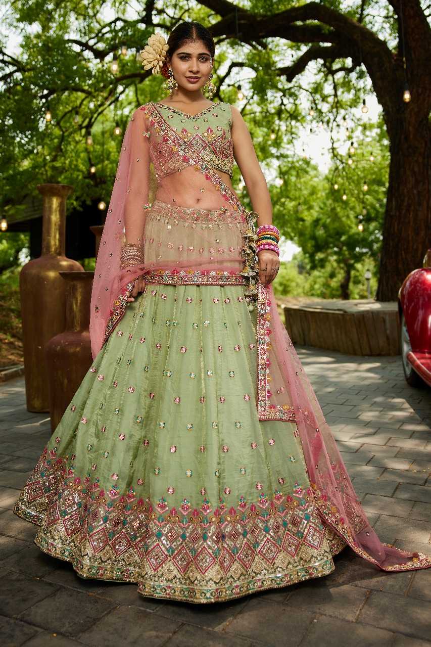 Ynf Tissue RIN197 3025 Lehengas Wholesale Designer Lehenga Fancy Lehenga Bridal Lehenga Manufacturer
