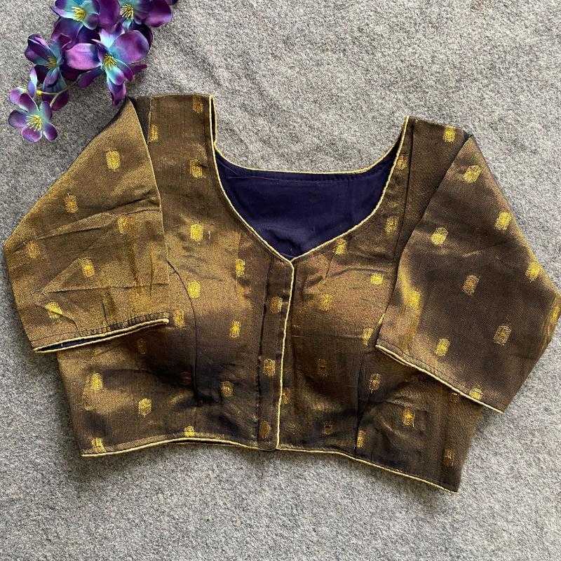 Ynf Tissue Silk KESH426 kajal-2 Readymade Blouses Wholesale Blouse Designer Blouse Silk Blouse Manufacturer