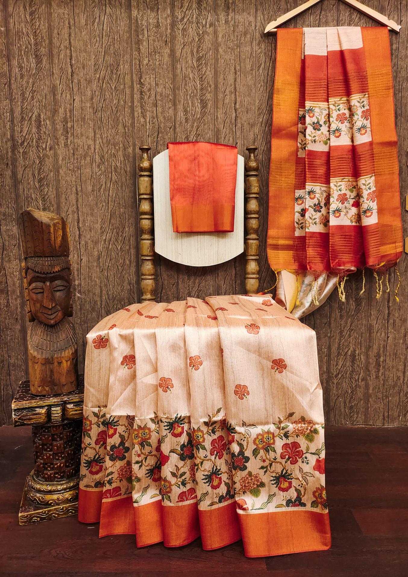 Ynf Tussar Silk KESH532 SHELI FULL Sarees Wholesale Fancy Sarees Zari Border Sarees Tussar Sarees Manufacturer