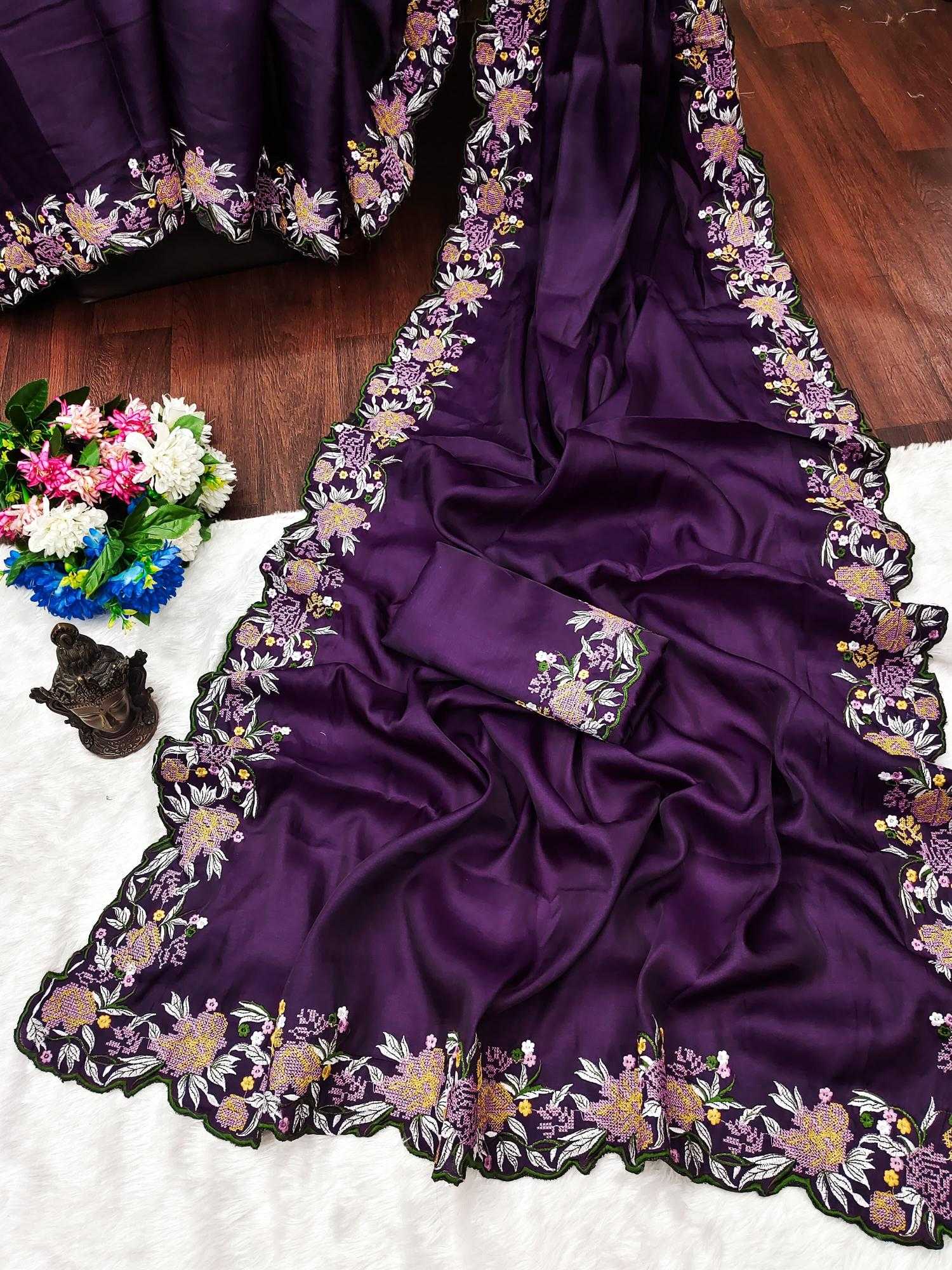 Ynf Tussar Silk RIN118 GRADE Silk Sarees Wholesale Tussar Silk Sarees Designer Silk Sarees Embroidered Silk Sarees Manufacturer