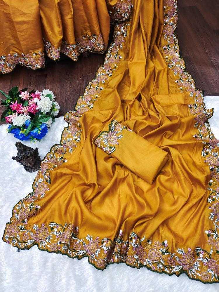 Ynf Tussar Silk RIN118 GRADE Silk Sarees Wholesale Tussar Silk Sarees Designer Silk Sarees Embroidered Silk Sarees Manufacturer