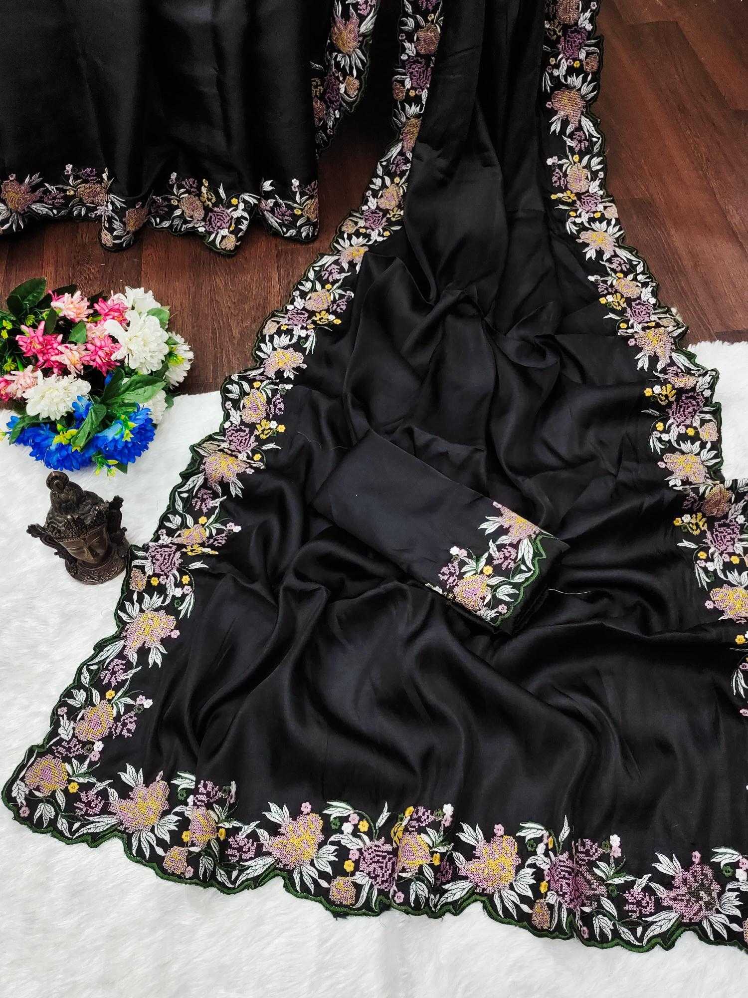 Ynf Tussar Silk RIN118 GRADE Silk Sarees Wholesale Tussar Silk Sarees Designer Silk Sarees Embroidered Silk Sarees Manufacturer