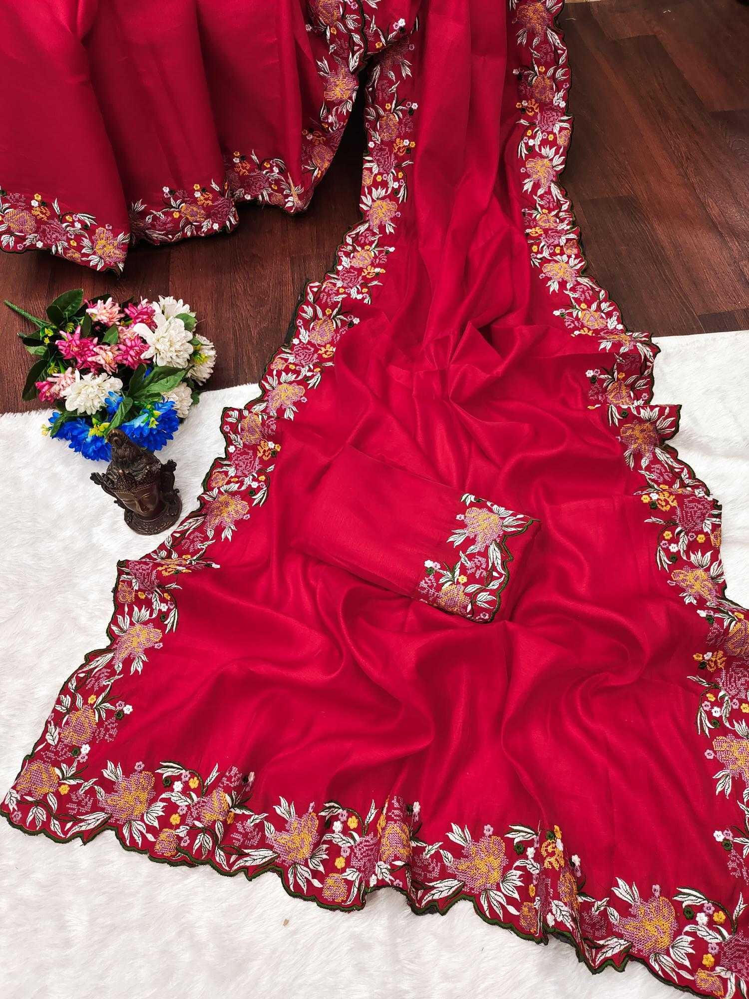 Ynf Tussar Silk RIN118 GRADE Silk Sarees Wholesale Tussar Silk Sarees Designer Silk Sarees Embroidered Silk Sarees Manufacturer